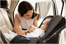 car seat placement