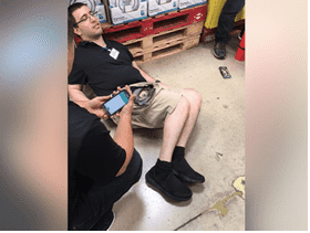 smart phone accident