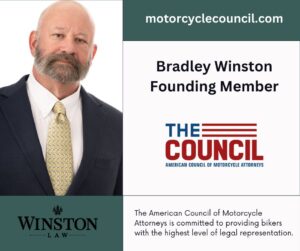 Brad Winston plays key role in establishing the American Council of Motorcycle Attorneys