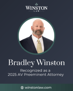 Winston Law Firm’s Bradley Winston Achieves Top Legal Recognition