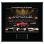 Martindale Hubbell AV Preeminent Rating 2026